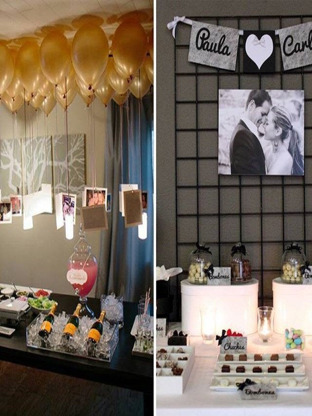 Lista 92+ Foto sencilla decoracion de aniversario de bodas en casa Alta definición completa, 2k, 4k