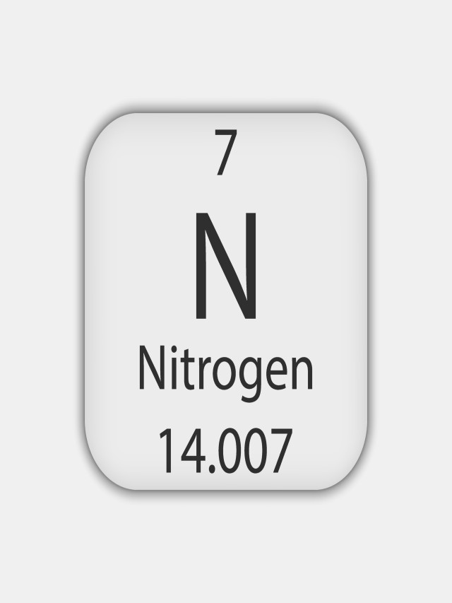Sintético 97+ Foto simbolo de nitrogeno en la tabla periodica Mirada tensa
