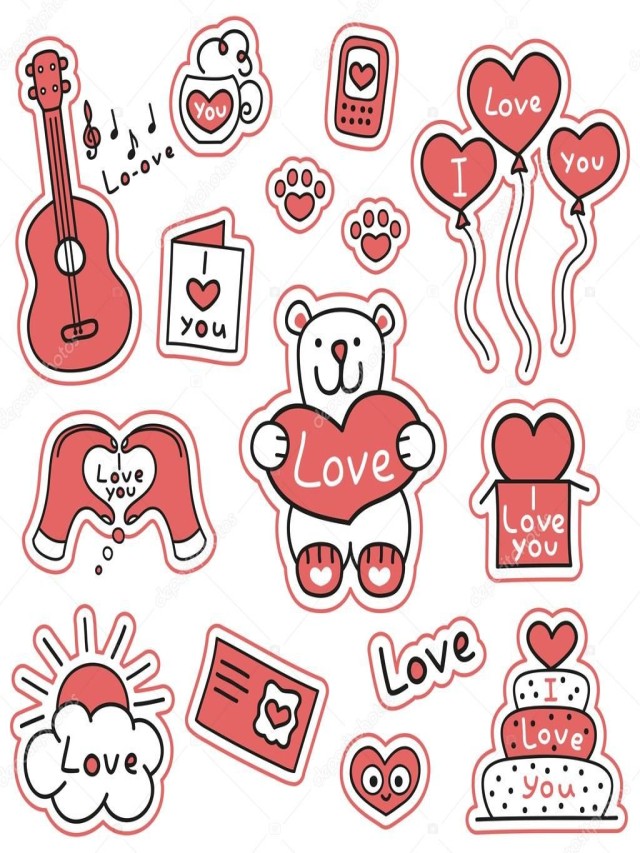 Sintético 100+ Foto stickers de amor para imprimir pdf Alta definición completa, 2k, 4k