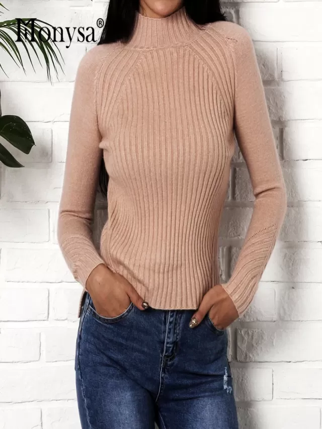 Sintético 102+ Foto suéteres tejidos para mujer de moda Lleno