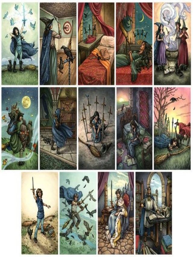 Lista 96+ Foto tarot de las brujas para imprimir Lleno