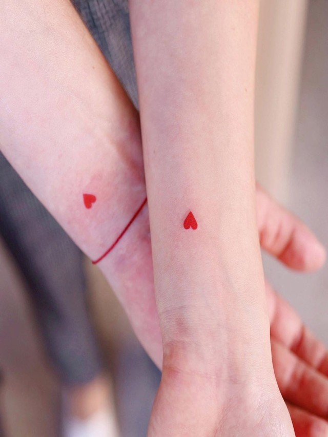 Sintético 105+ Foto tatuaje de corazon en el dedo para parejas El último