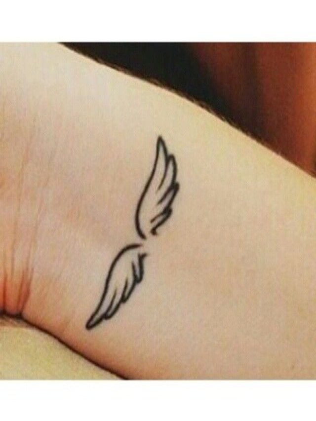 Lista 101+ Foto tatuajes de alas de angel bebe Cena hermosa