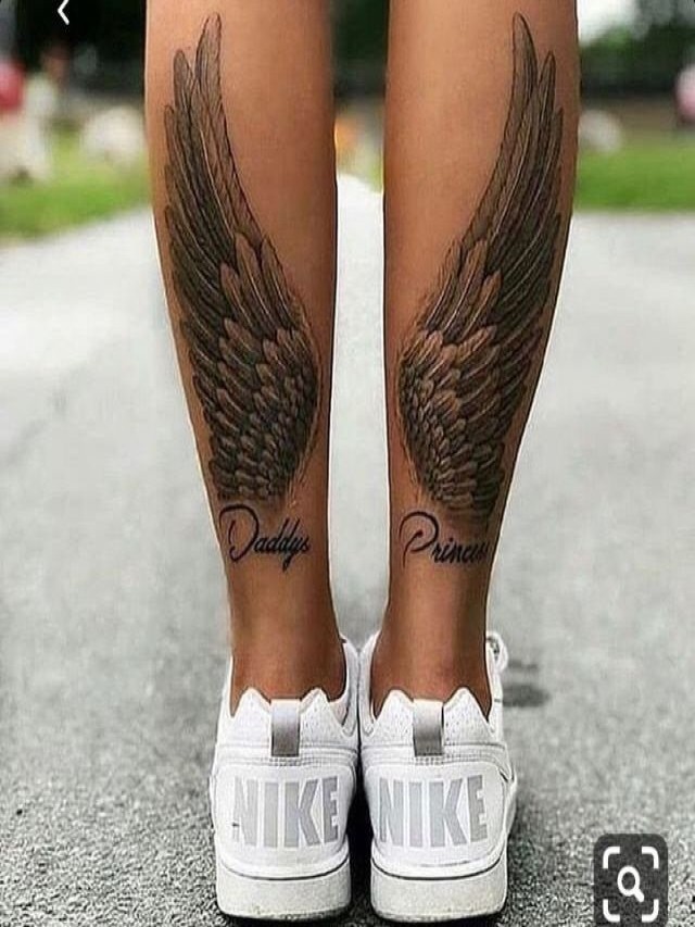 Lista 104+ Foto tatuajes de alas en la pierna El último