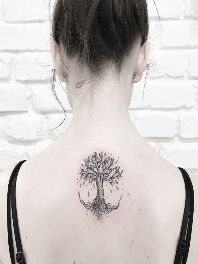 Lista 102+ Foto tatuajes de arbol en la espalda Lleno