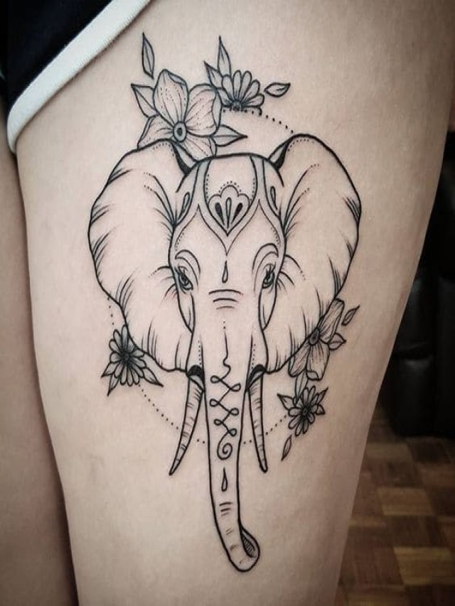 Álbumes 96+ Foto tatuajes de elefantes en la pierna Cena hermosa