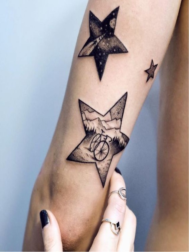 Arriba 105+ Foto tatuajes de estrellas en el brazo para mujer Cena hermosa