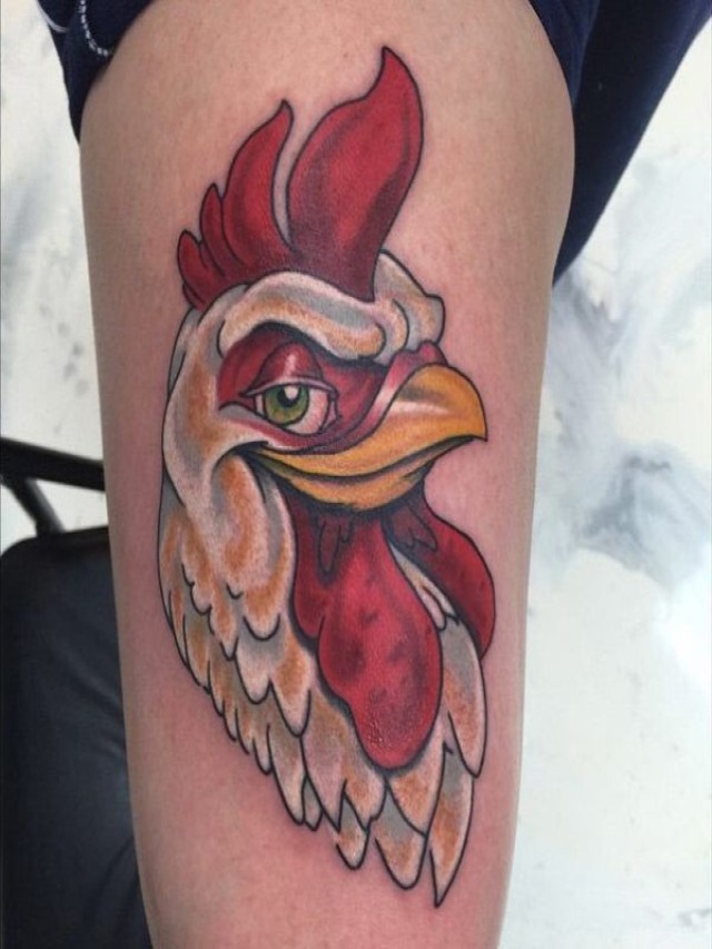 Lista 97+ Foto tatuajes de gallos en el brazo Cena hermosa