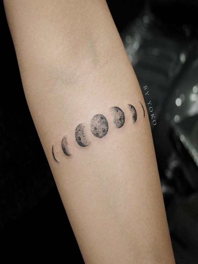 Lista 98+ Foto tatuajes de la fase de la luna Mirada tensa