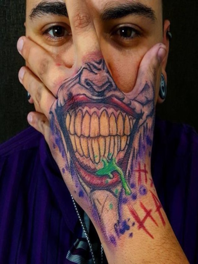 Sintético 104+ Foto tatuajes de la sonrisa del joker El último