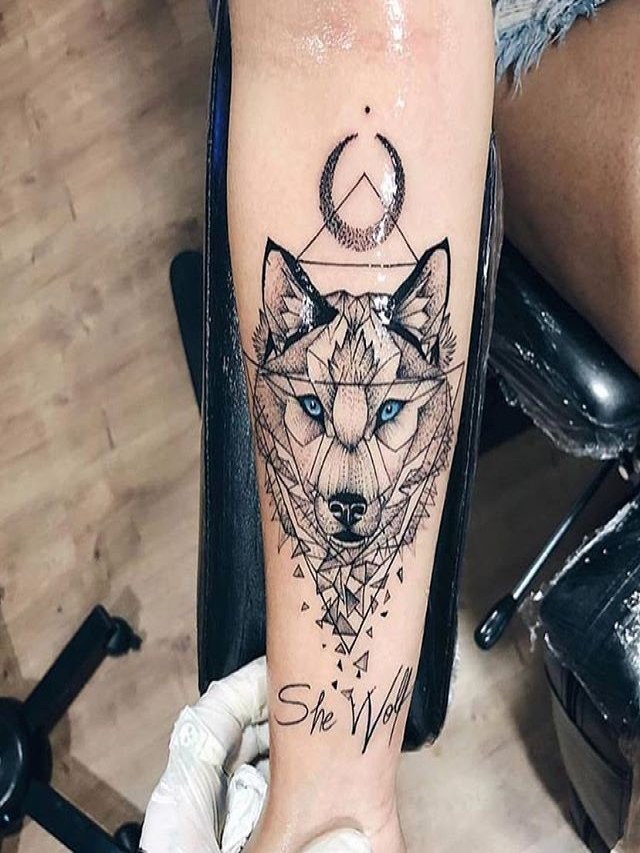 Arriba 104+ Foto tatuajes de lobo para mujer en la pierna Alta definición completa, 2k, 4k
