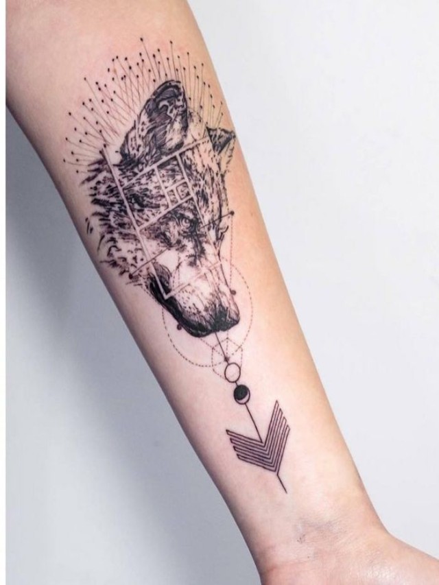 Sintético 99+ Foto tatuajes de lobos en el brazo para mujer Actualizar