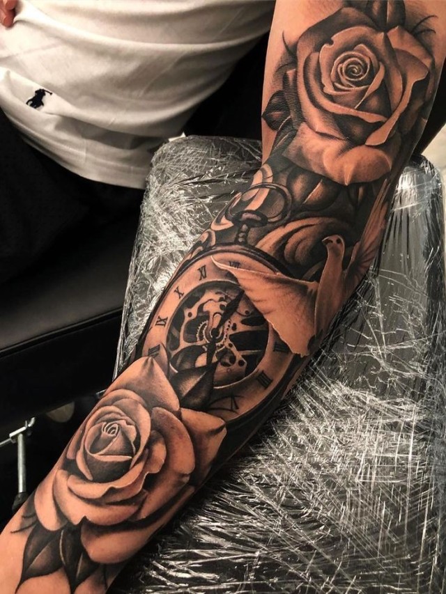 Sintético 103+ Foto tatuajes de mangas en el brazo Cena hermosa