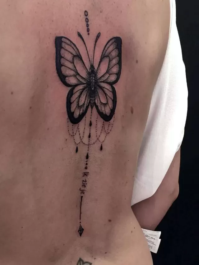 Lista 90+ Foto tatuajes de mariposa en la espalda Alta definición completa, 2k, 4k
