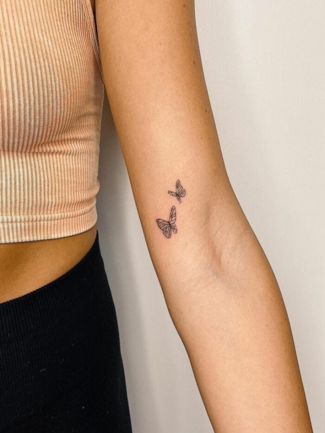 Álbumes 98+ Foto tatuajes de mariposas para mujer en el brazo Lleno