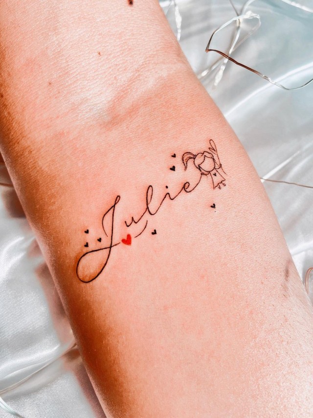 Lista 98+ Foto tatuajes de nombres en el brazo para mujeres Actualizar