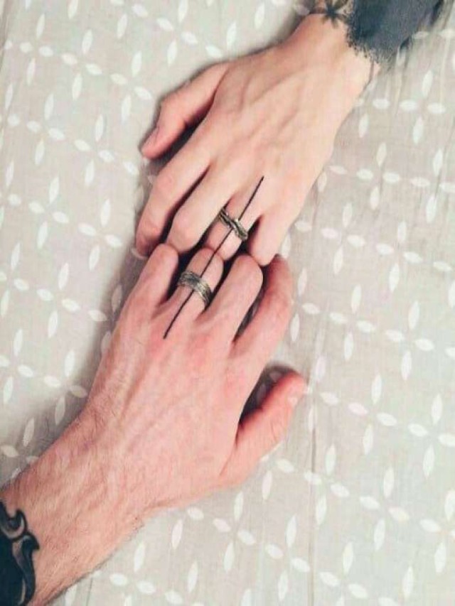 Lista 102+ Foto tatuajes de parejas en los dedos dela mano El último
