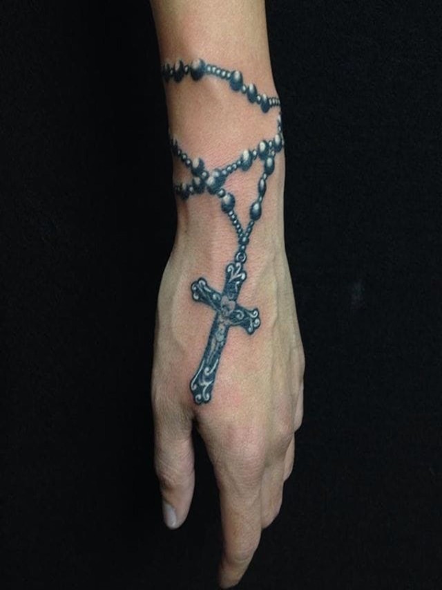 Lista 100+ Foto tatuajes de rosarios en la muñeca para hombres Actualizar