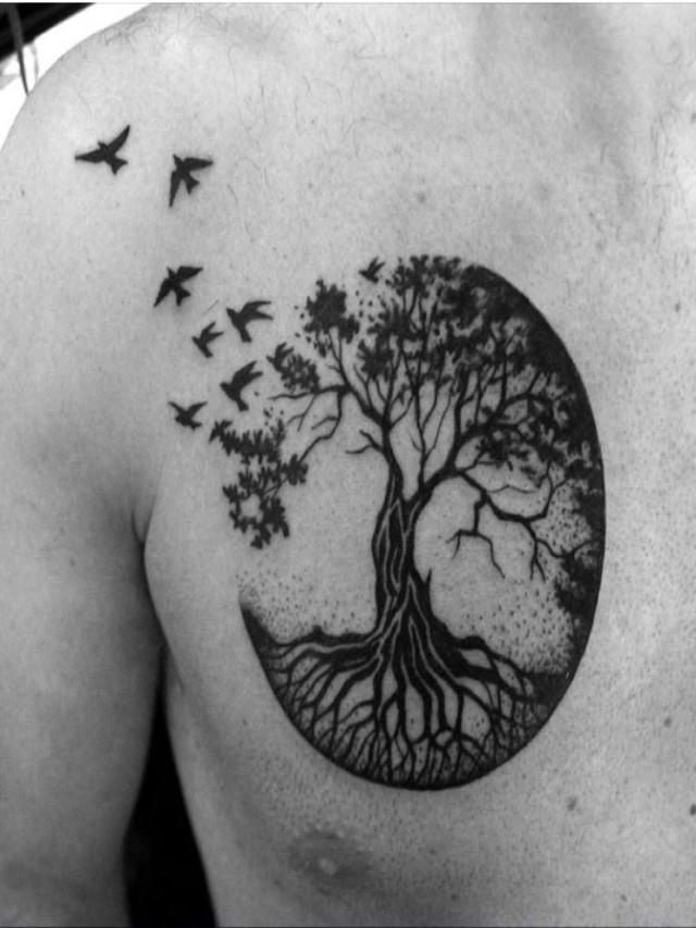 Lista 103+ Foto tatuajes del árbol de la vida para hombres Alta definición completa, 2k, 4k