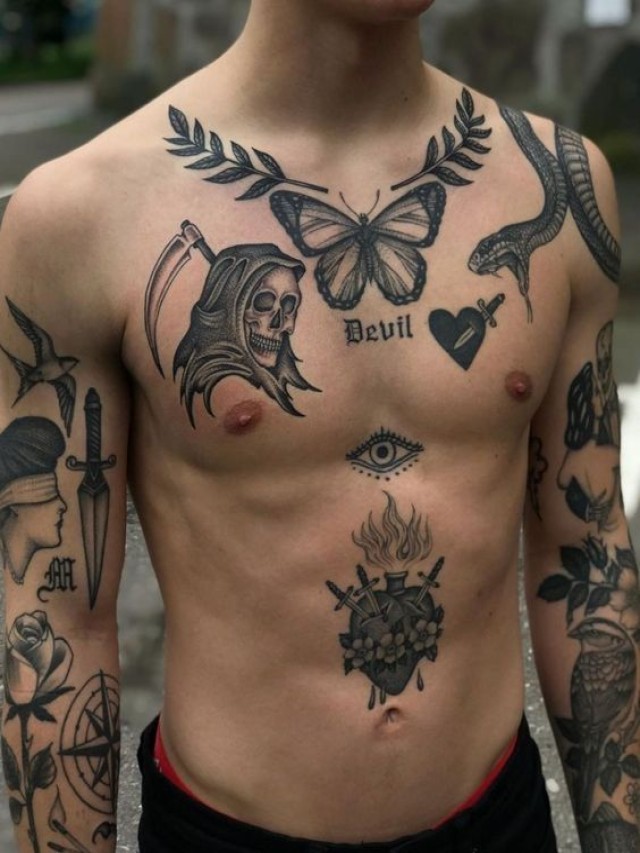 Álbumes 93+ Imagen tatuajes en la parte baja del abdomen para hombres Lleno