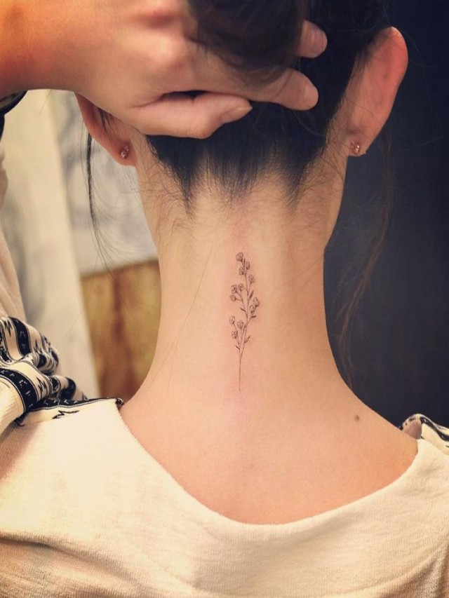 Arriba 100+ Foto tatuajes en el cuello para dama Lleno