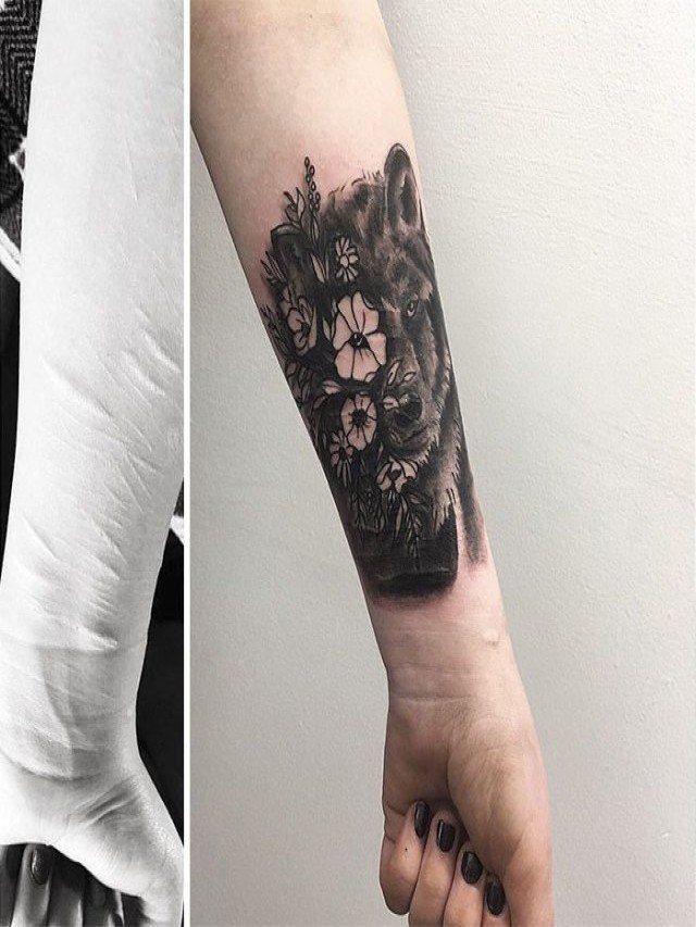Álbumes 105+ Imagen tatuajes para cubrir otro tatuaje en el brazo Cena hermosa