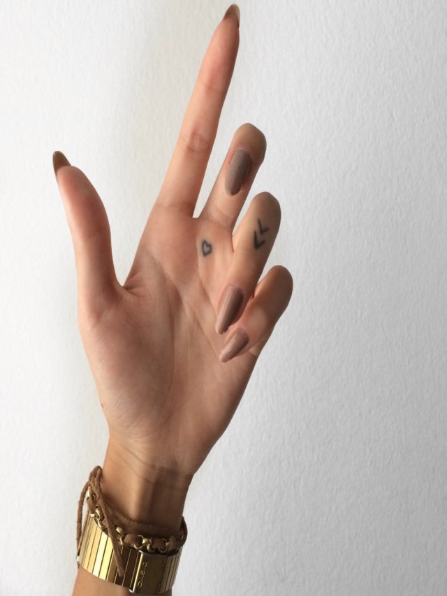 Sintético 105+ Foto tatuajes para la palma de la mano El último