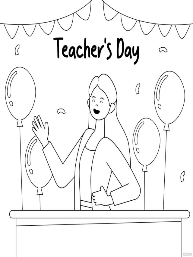 Álbumes 94+ Imagen teachers day drawing for class 1 Mirada tensa