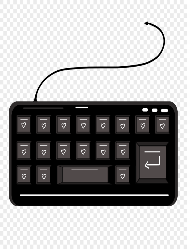 Sintético 101+ Foto teclado de computadora dibujo para imprimir Lleno