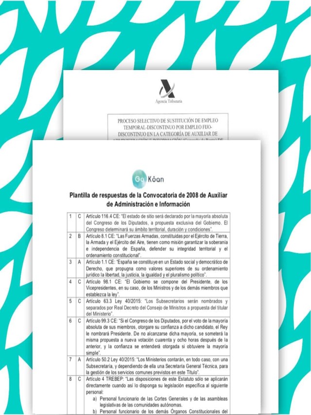 Arriba 99+ Foto temario auxiliar de administración e información campaña de renta Mirada tensa