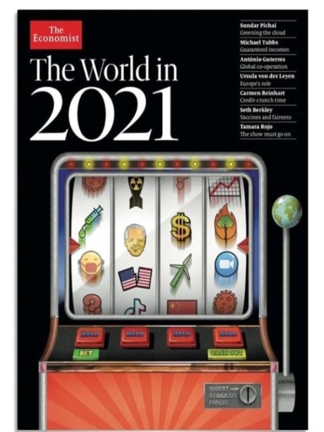 Sintético 94+ Foto the economist the world in 2021 Mirada tensa