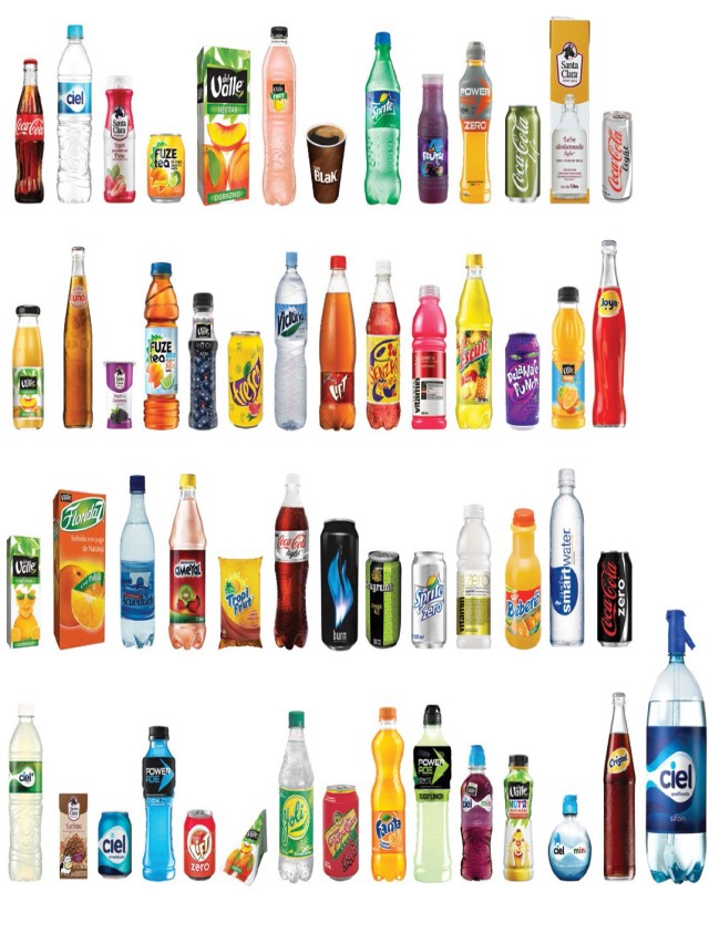 Sintético 101+ Foto todos los productos de coca cola Mirada tensa
