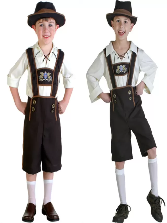 Lista 95+ Foto traje tipico de alemania para niños Mirada tensa