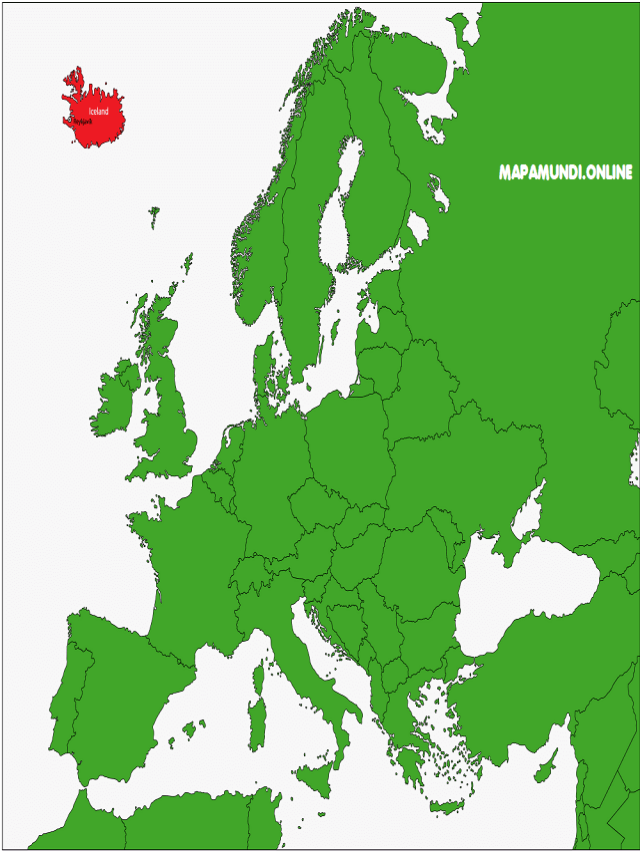 Sintético 93+ Foto ubicacion de islandia en el mapa de europa Alta definición completa, 2k, 4k