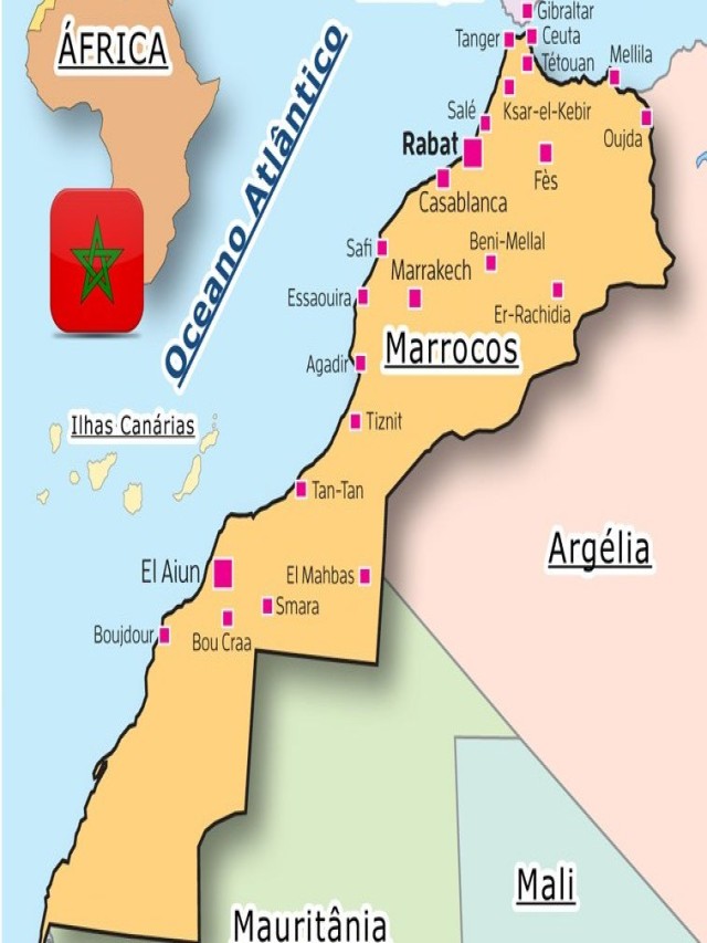 Lista 92+ Foto ubicación de marruecos en el mapa El último