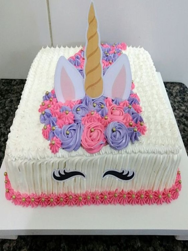 Lista 92+ Foto unicornio rectangular torta de unicornio cuadrada Cena hermosa