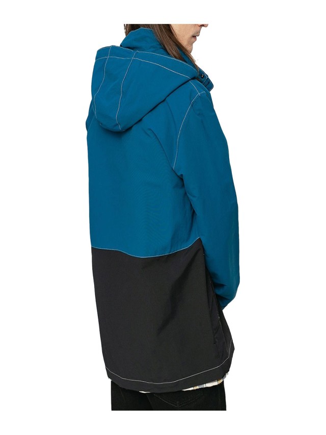 Sintético 105+ Foto vans daleside hooded jacket in blue Mirada tensa