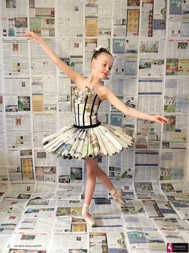 Arriba 91+ Foto vestidos de reciclaje para niñas faciles de hacer Lleno