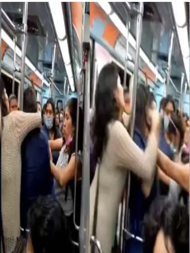 Sintético 93+ Foto videos de mujeres en el metro Mirada tensa