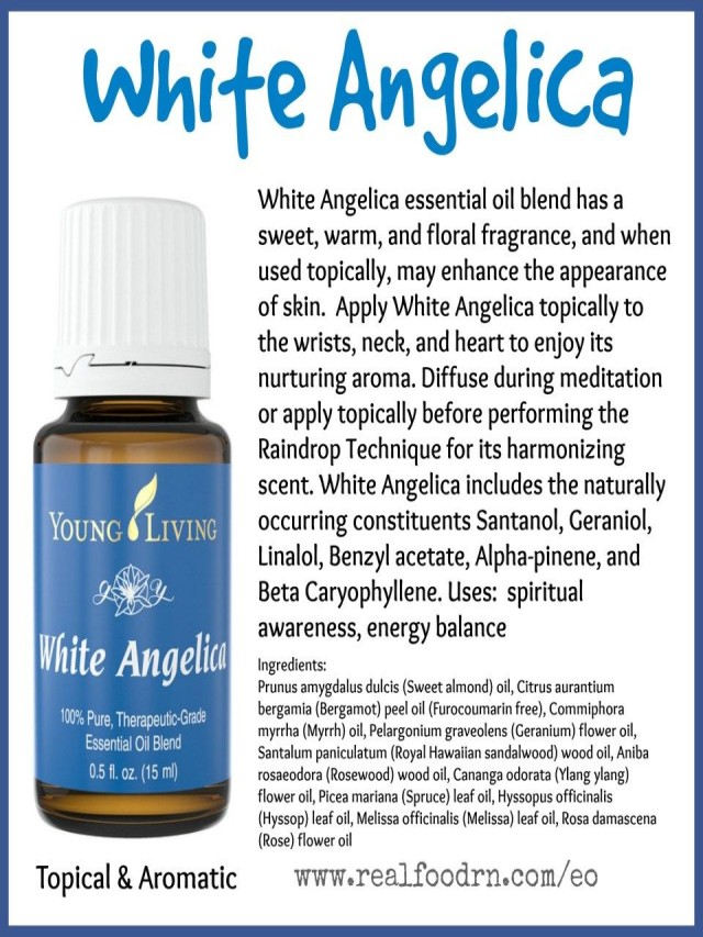 Lista 103+ Foto white angelica young living essential oil Actualizar